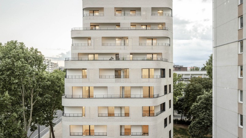 Boulevard Ney 福利住房,巴黎, ITAR Architectures