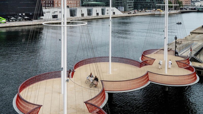 Cirkelbroen桥,哥本哈根,Studio Olafur Eliasson