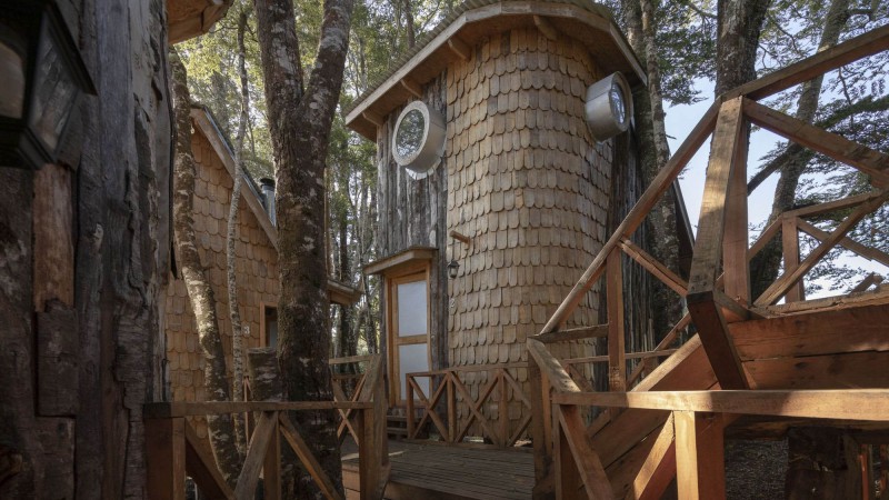 Comarca Contuy小木屋,智利, Utreras Arquitectos