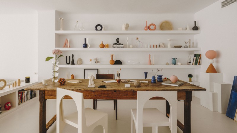 设计师和陶艺家的住宅,巴塞罗那, Isern Serra&Valeria Vasi