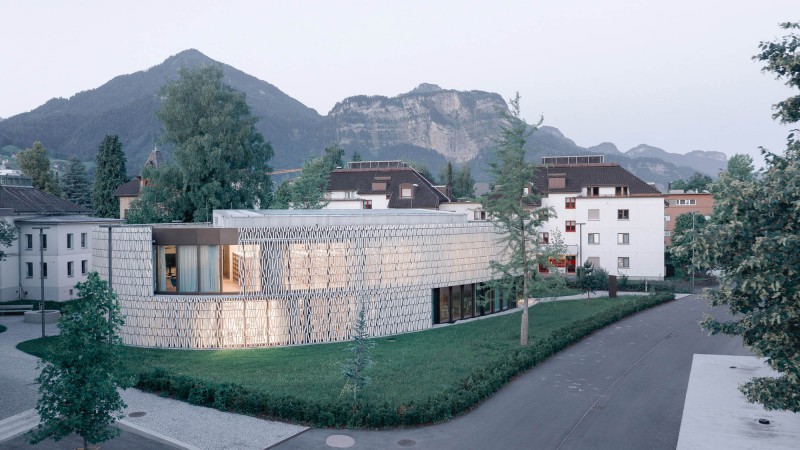 Dornbirn 公共图书馆,奥地利,Dietrich  Untertrifaller Architekten