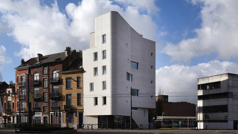 Navez的五个福利住房单元,比利时,MSA/ V+