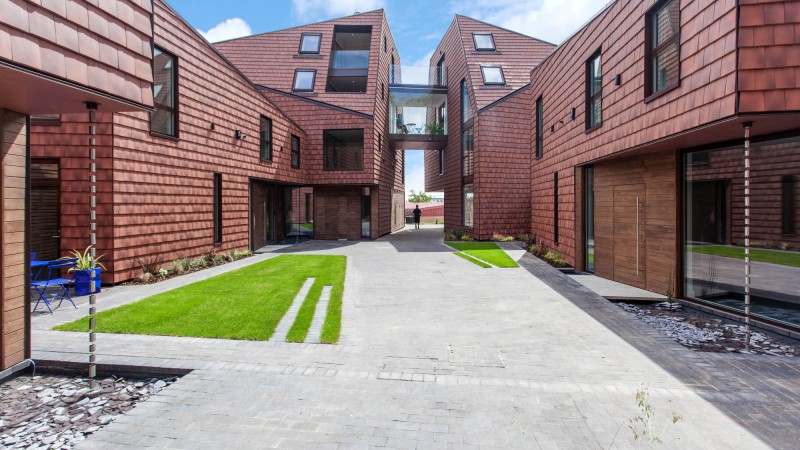 Kaolin Court 住房,伦敦,Stolon Studio Ltd. & Baca Architects