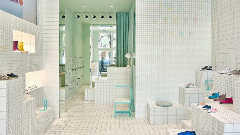 Little Shoes 旗舰店,巴塞罗那, Nábito Architects