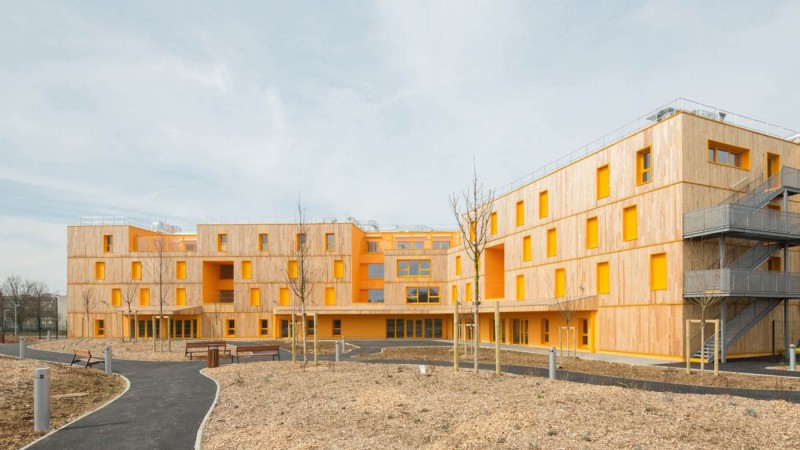 Morangis 退休之家,巴黎, VOUS ETES ICI Architectes