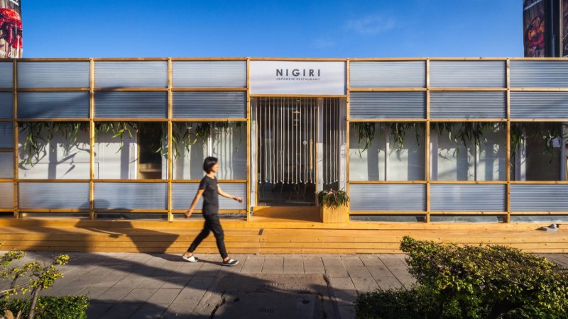 NiGiRi 寿司餐厅,泰国,Junsekino Architect And Design