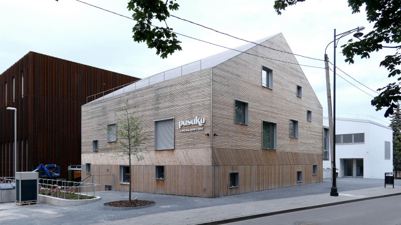 帕萨卡电影院,立宛淘, Audrius Ambrasas Architects