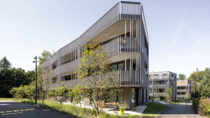 Schlösslipark 住房,瑞士,Holzer Kobler Architekturen