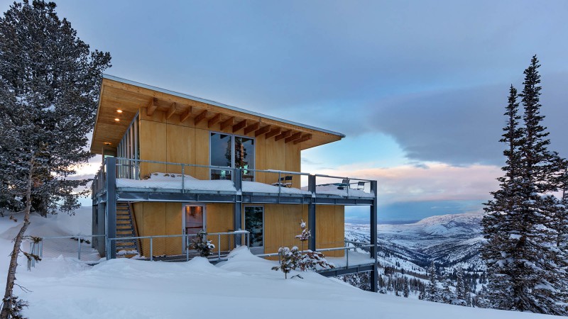 雪山小屋,美国,Schemata Architects & Jo Nagasaka