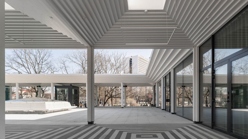 Tammsaare公园凉亭,爱沙尼亚,KadarikTüürArhitektid