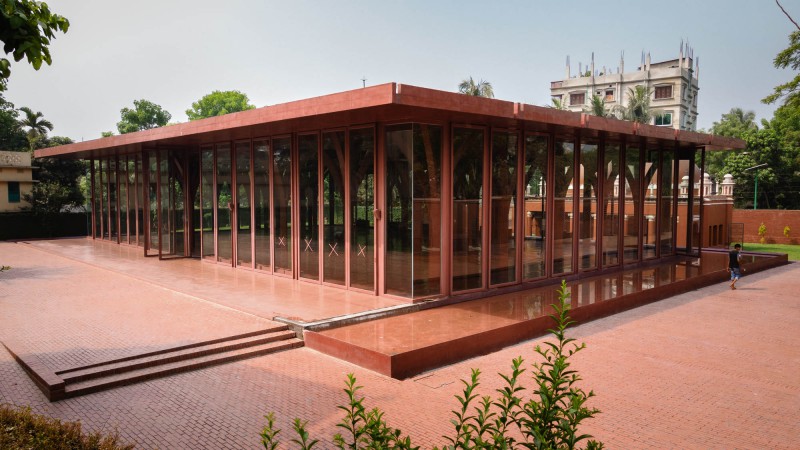 红色清真寺,孟加拉,Kashef Chowdhury-URBANA