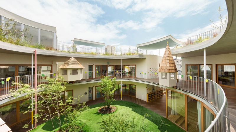 Tomonoki-Himawari幼儿园,日本, MAMM DESIGN