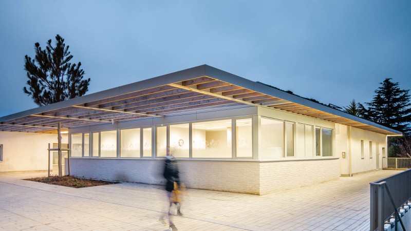 两只鹅日托中心 ,法国,WRA- Wild Rabbits Architecture & Ithaques