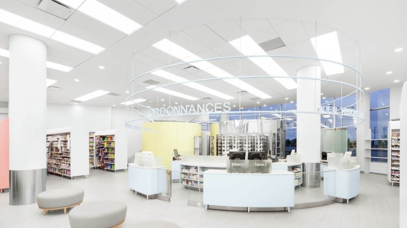 Uniprix药房和医学中心,加拿大,Jean de Lessard DesignersCréatifs