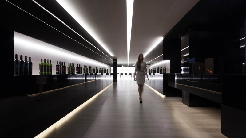 Vegamar Seleccion葡萄酒商店,西班牙,Fran Silvestre Arquitectos