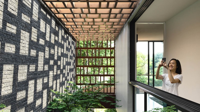 Viewing Back 之家,新加坡, HYLA Architects