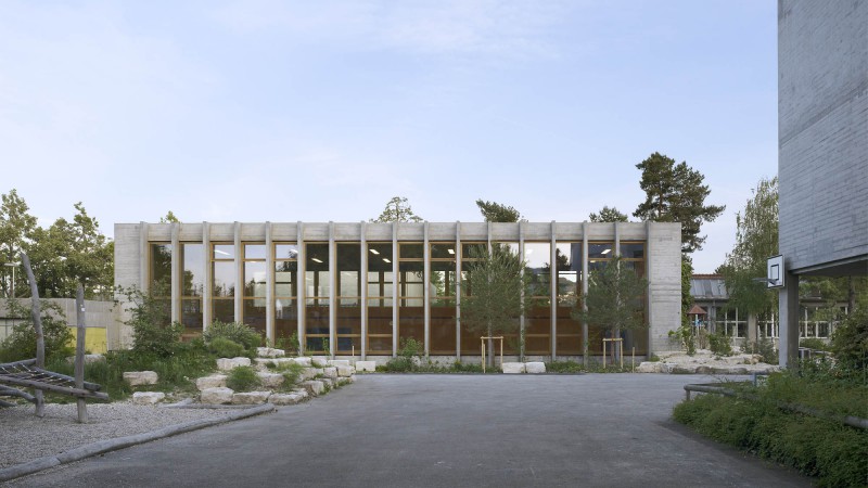 Vogelsang 体育馆及游泳池,瑞士,Met Architects