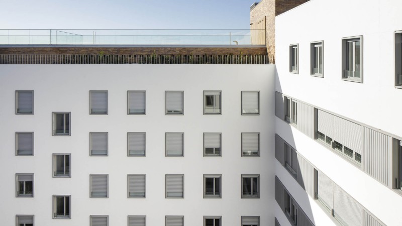 Aluche的100套公寓,马德里,Burgos & Garrido arquitectos