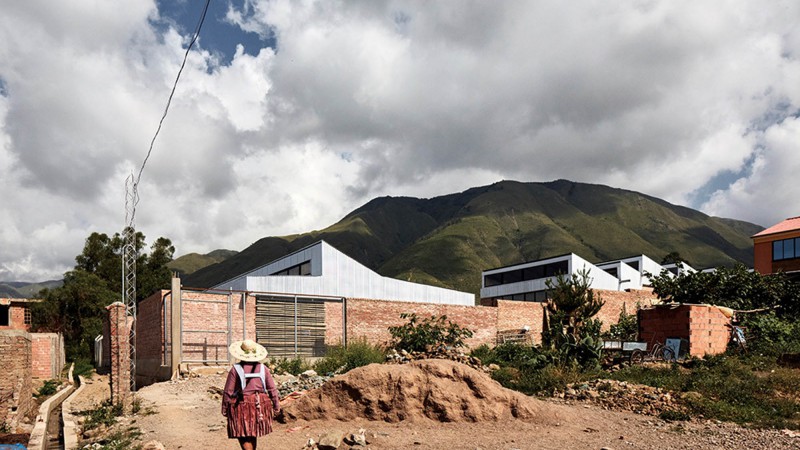 贝拉维斯塔农学校园的寄宿学校,玻利维亚,CODE