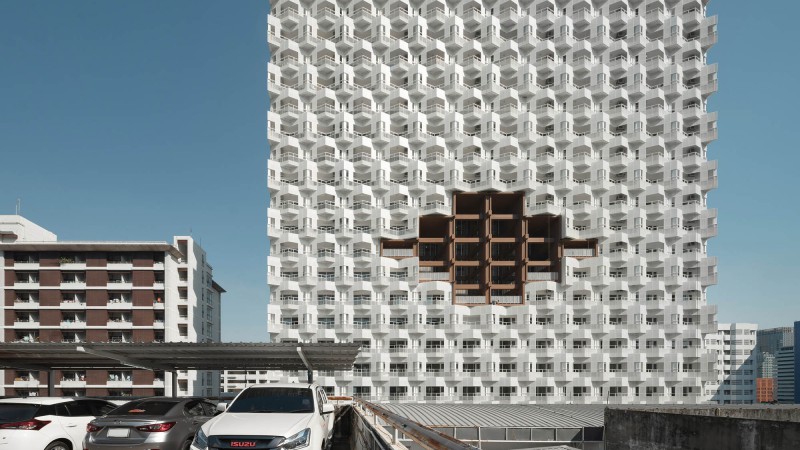 Chulalongkorn Memorial医院护士宿舍,泰国, Plan Architect