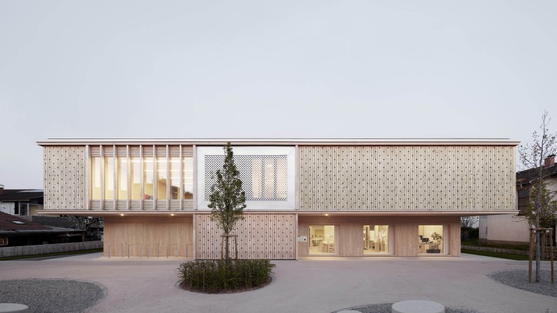 Engelbach幼儿园,奥地利,Innauer-Matt Architekten