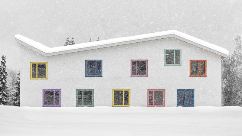 Enneberg 幼儿园,意大利,Architekt Andreas Gruber