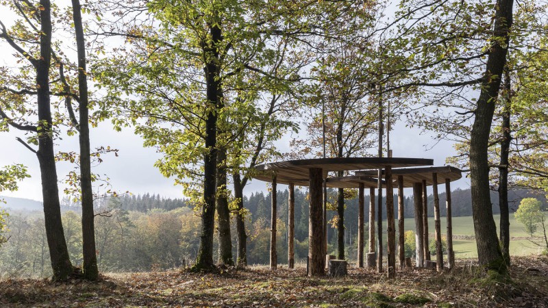 Heidentempel亭,德国,Christoph Hesse Architects