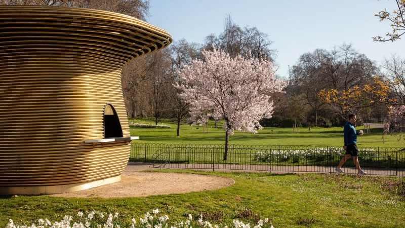 Horseshoe Bend Brass报亭,伦敦,Mizzi Studio