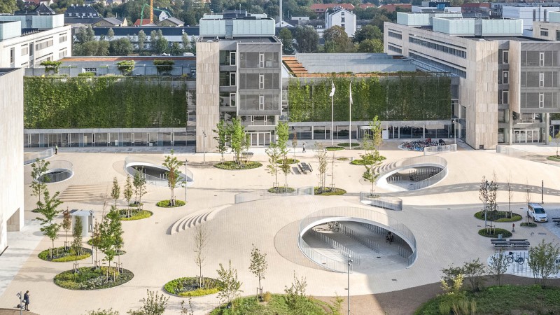 Karen Blixens Plads 公共广场,哥本哈根, Cobe