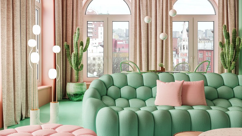 纽约公寓,美国,Reutov Design