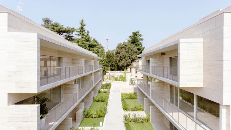 Gallarate的住宅综合楼,意大利,ÁlvaroSiza & COR Arquitectos