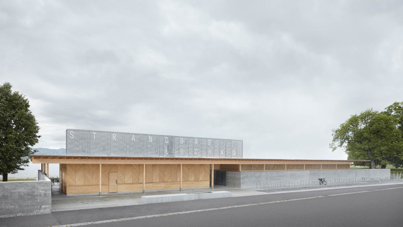 Strandbad Lochau游泳池,奥地利,Innauer-Matt Architekten