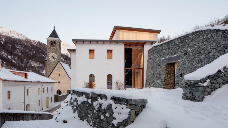 Susch博物馆,瑞士,  Schmidlin Architekten & LUVO ARCHITEKTEN