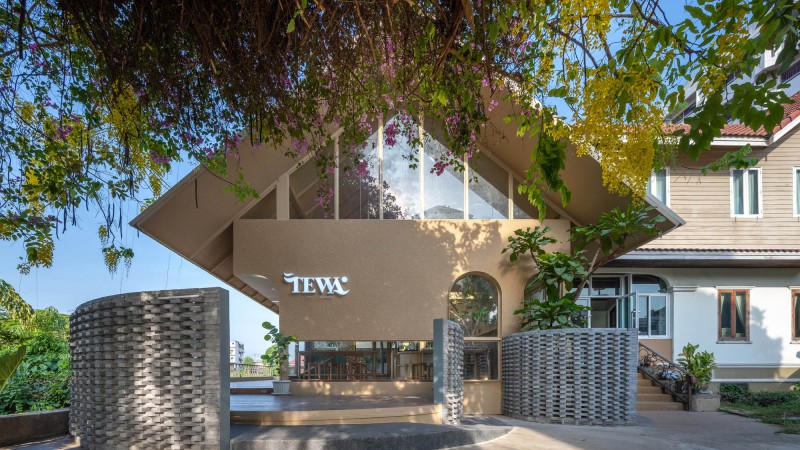 大城府Tewa Cafe,泰国,  BodinChapa Architects