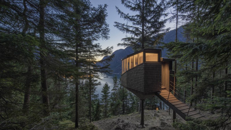 木巢小屋,挪威, Helen & Hard