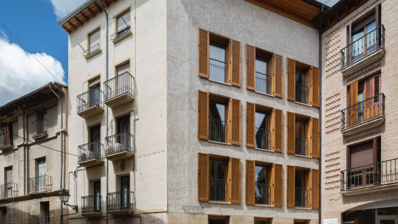 Bizkorenea 住房，西班牙， Araiz Floristán Arquitectos