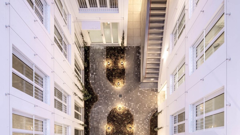 14个社会住房单元，巴黎，mobile architectural office