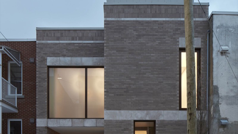 Berri 之家，蒙特利尔，Architecture Microclimat