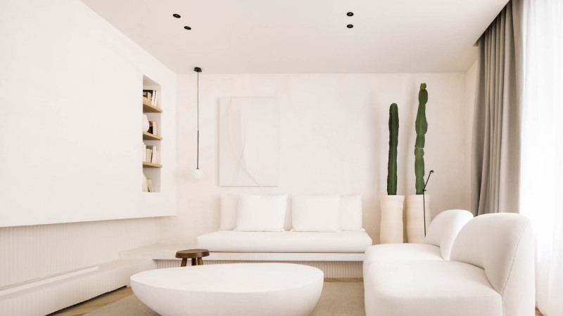 Blank Canvas 公寓，西班牙，Sofía Oliva