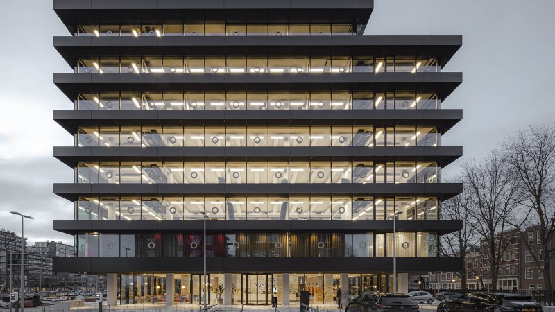 De Walvis 办公室，阿姆斯特丹， KAAN Architecten