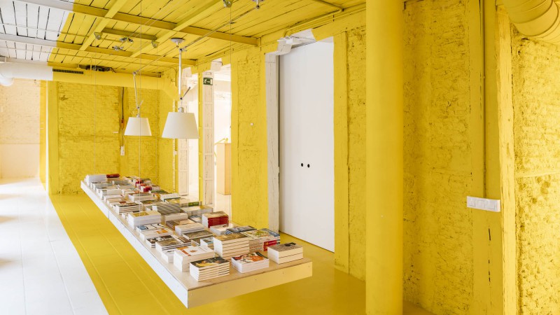 Encuentro书店，马德里， FRPO Rodriguez & Oriol