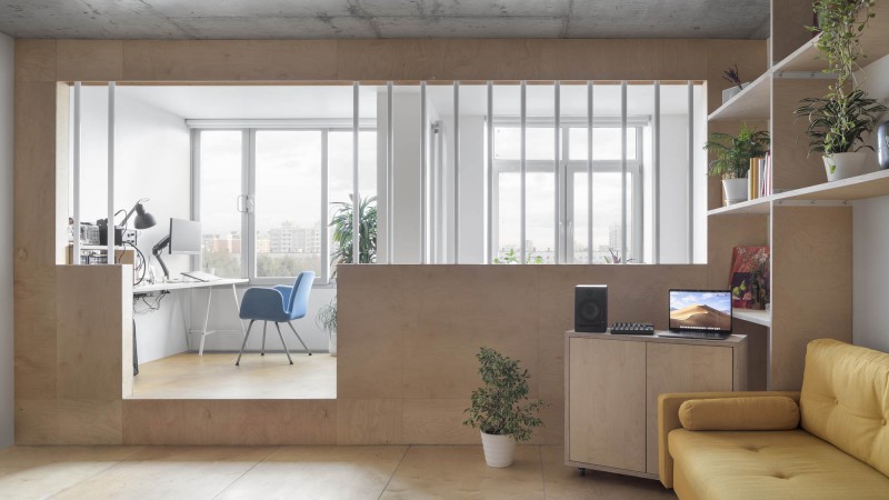 工程师公寓，莫斯科，CXEMA