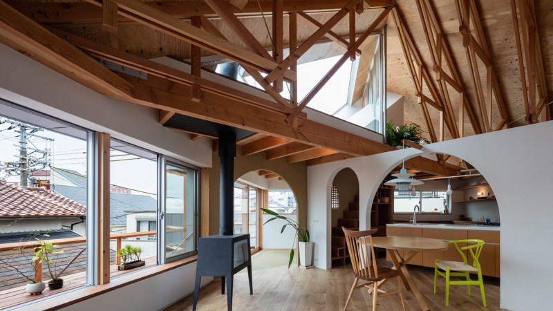 Hat之家，日本，  FUMIASO ARCHITECT & ASSOCIATES