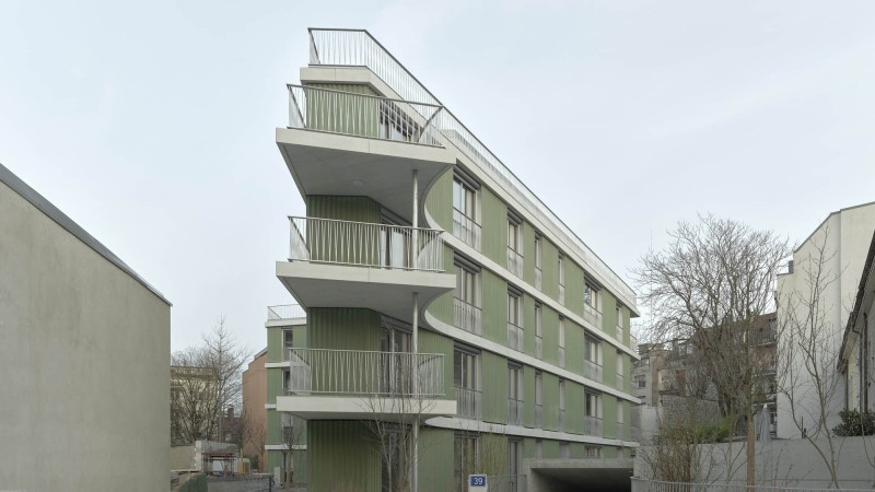 Hegenheimerstrasse住宅建筑，瑞士， Itten+Brechbühl