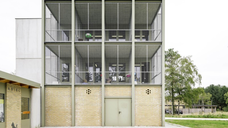 Lommel 动物收容所和宠物火葬场，比利时， Collectief Noord