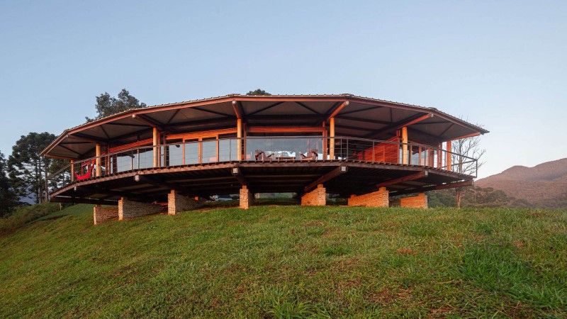 Morro Cavado 之家，巴西， Gui Paoliello Arquiteto