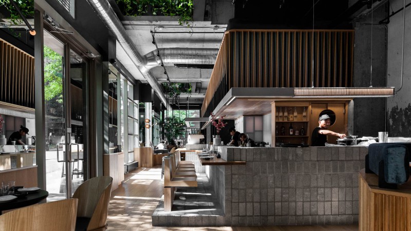 RYÙ餐厅，加拿大，Ménard Dworkind architecture & design