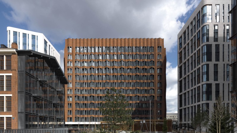 Sadovye Kvartaly 住宅楼，莫斯科，SPEECH