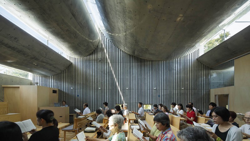 Shonan基督教会，日本，Takeshi Hosaka Architects