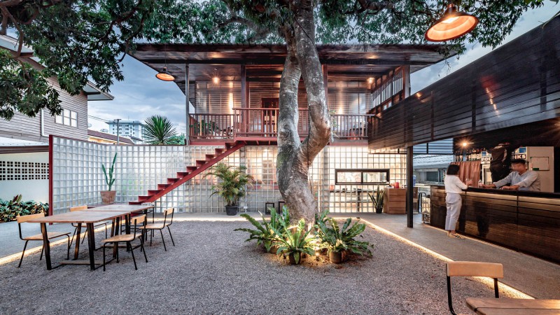 Tamarind Bistro and Music之家，泰国，BodinChapa Architects